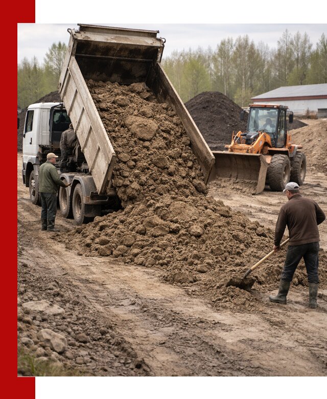 Доставка глин и суглинков в Нягани оптом и вкрай