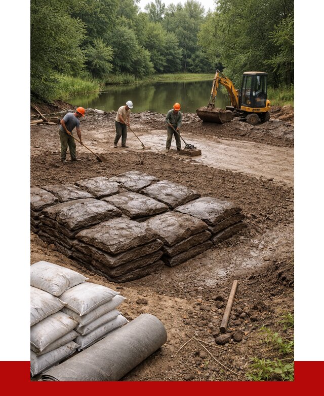 Купить глину для пруда в Нягани от 4584 р. с доставкой | ПРОНЕРУДНга
