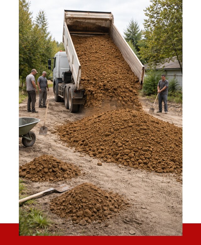 Купить суглинок с доставкой в Нягани от 2547 р. за куб | ПРОНЕРУДНга