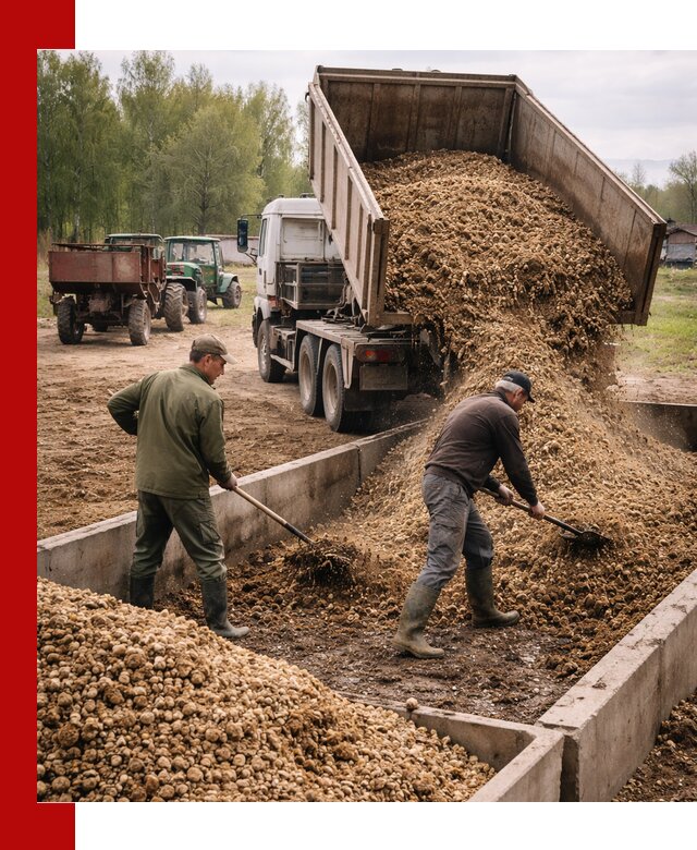 Куриный помет с доставкой в Нягани оптом и в розницу