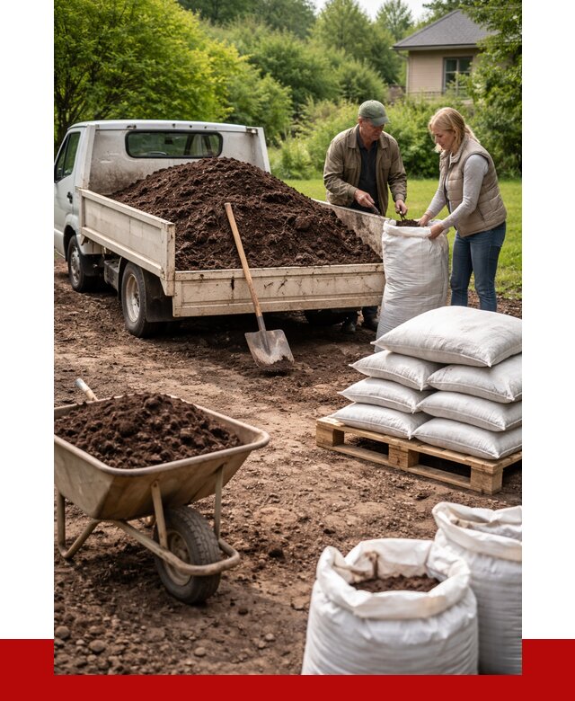 Перегной в мешках с доставкой в Нягани от 2241 р. | ПРОНЕРУДНга