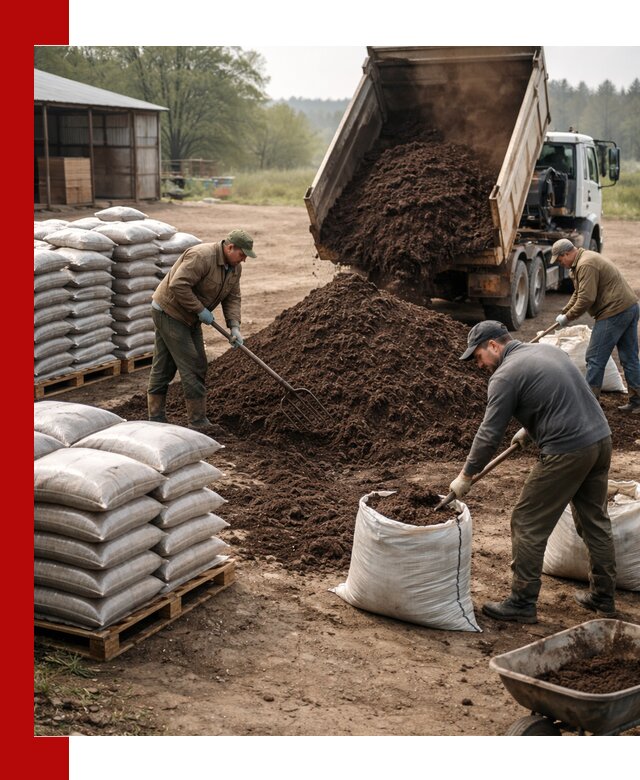 Доставка компоста оптом и в розницу в Нягани