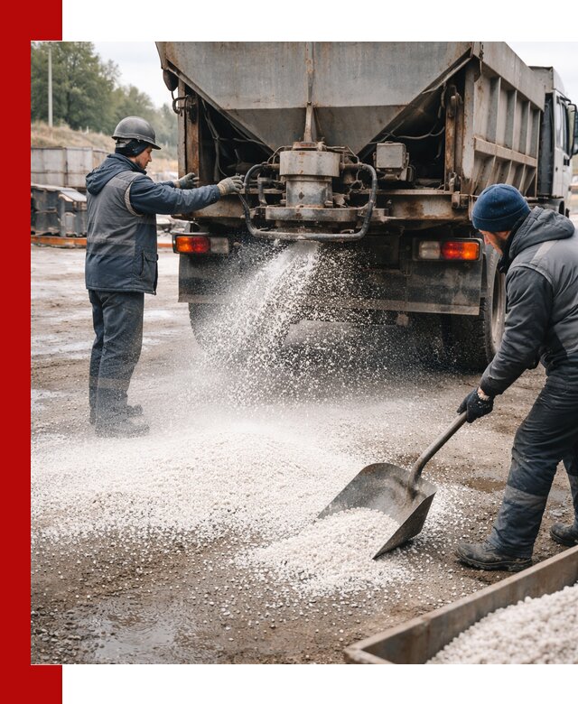 Доставка и продажа хлористого кальция в Нягани