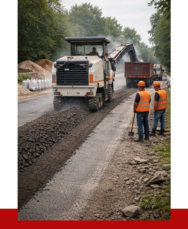 Фрезерованный асфальт в Нягани от 2241 р./куб. | ПРОНЕРУДНга