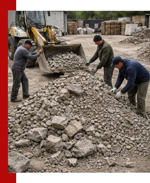 Демонтаж и вывоз бой бетона в Нягани