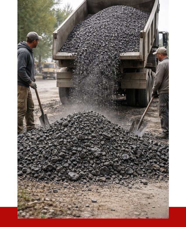 Дробленый асфальт в Нягани от 2852 р. с доставкой | ПРОНЕРУДНга