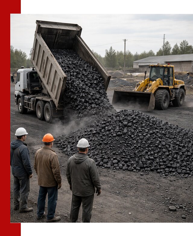 Доставка угля антрацита в Нягани с самосвалами и погрузкой