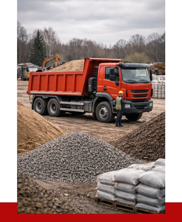 Доставка самосвалом 25 кубов в Нягани от 7640 р. | ПРОНЕРУДНга