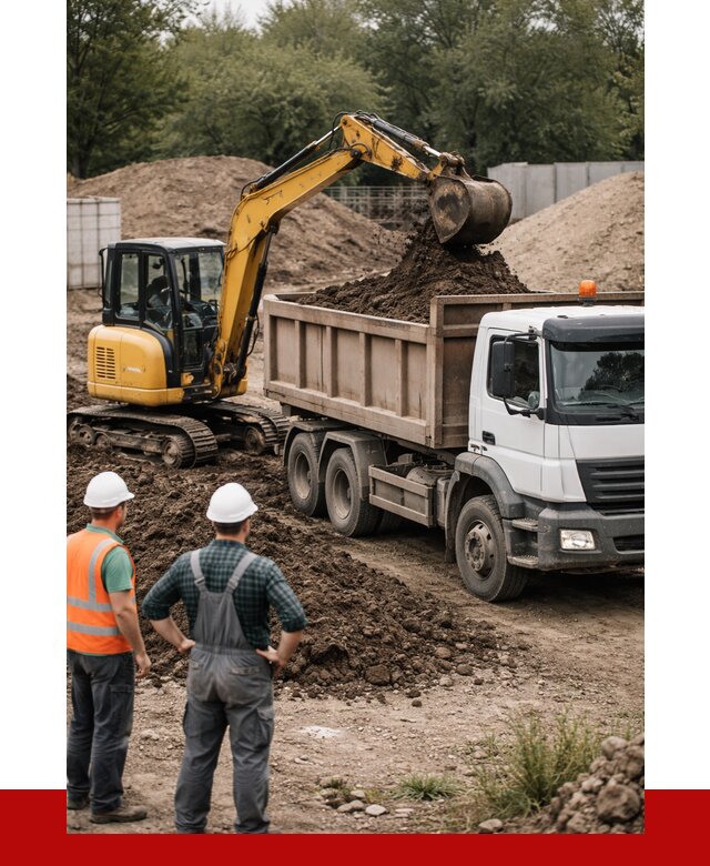 Вывоз грунта в Нягани от 4584 р. самосвалом | ПРОНЕРУДНга