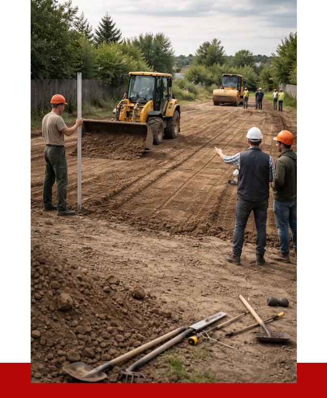 Планировка участка грунтом в Нягани от 4584 р ПРОНЕРУДНга