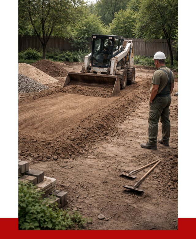 Выравнивание участка под ключ в Нягани от 3565 р. | ПРОНЕРУДНга